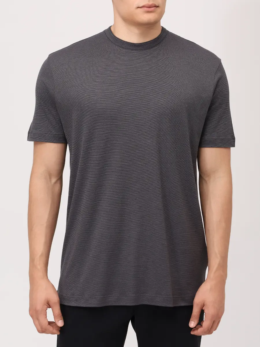 Футболка из хлопка и лиоцелла