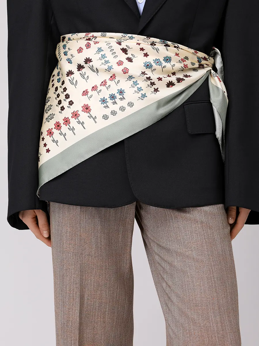 Платок шелковый