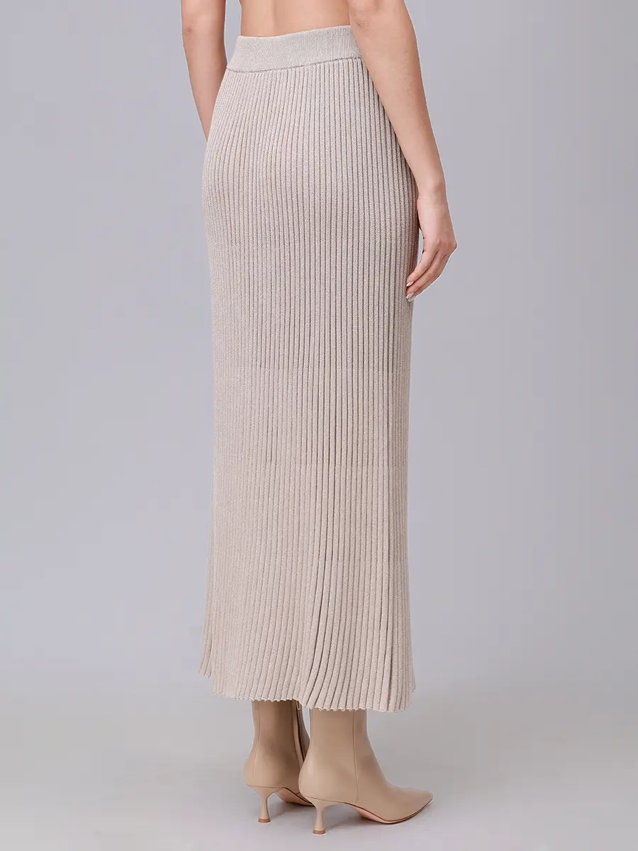 Юбка однотонная