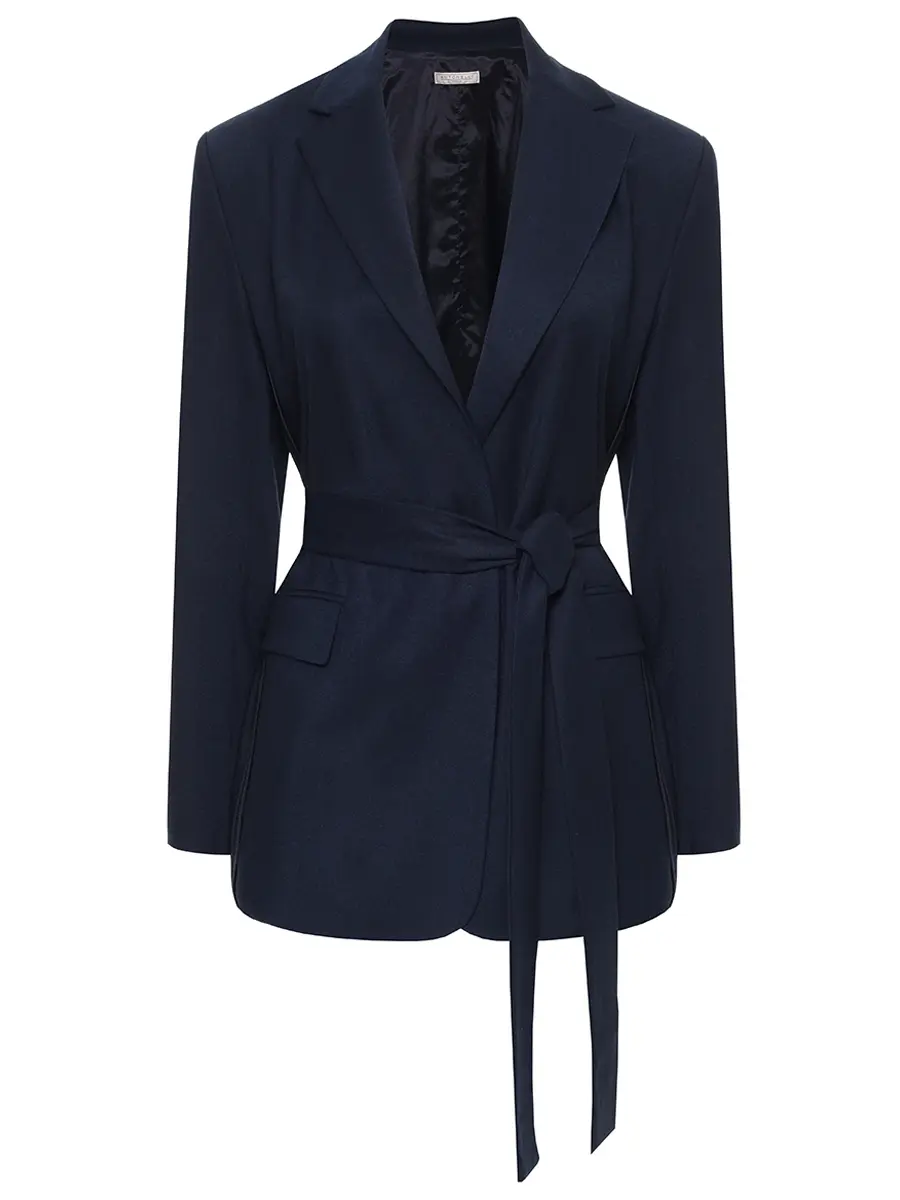 Пиджак из шерсти и вискозы