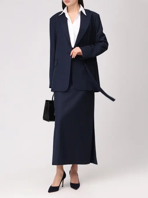 Пиджак из шерсти и вискозы ANTONELLI FIRENZE