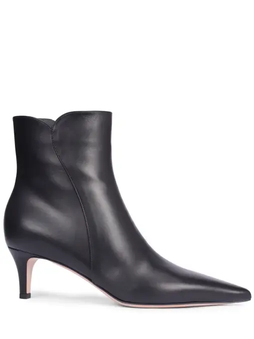 Ботильоны кожаные Levy GIANVITO ROSSI