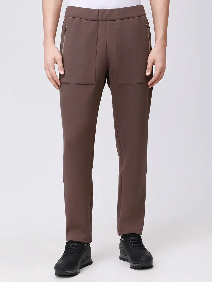 Брюки однотонные