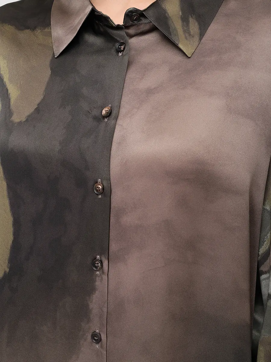 Платье шелковое