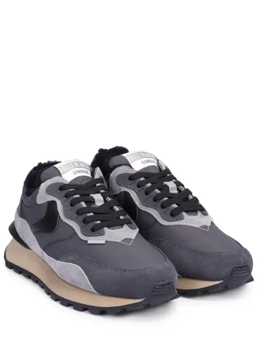 Кроссовки комбинированные на меху VOILE BLANCHE