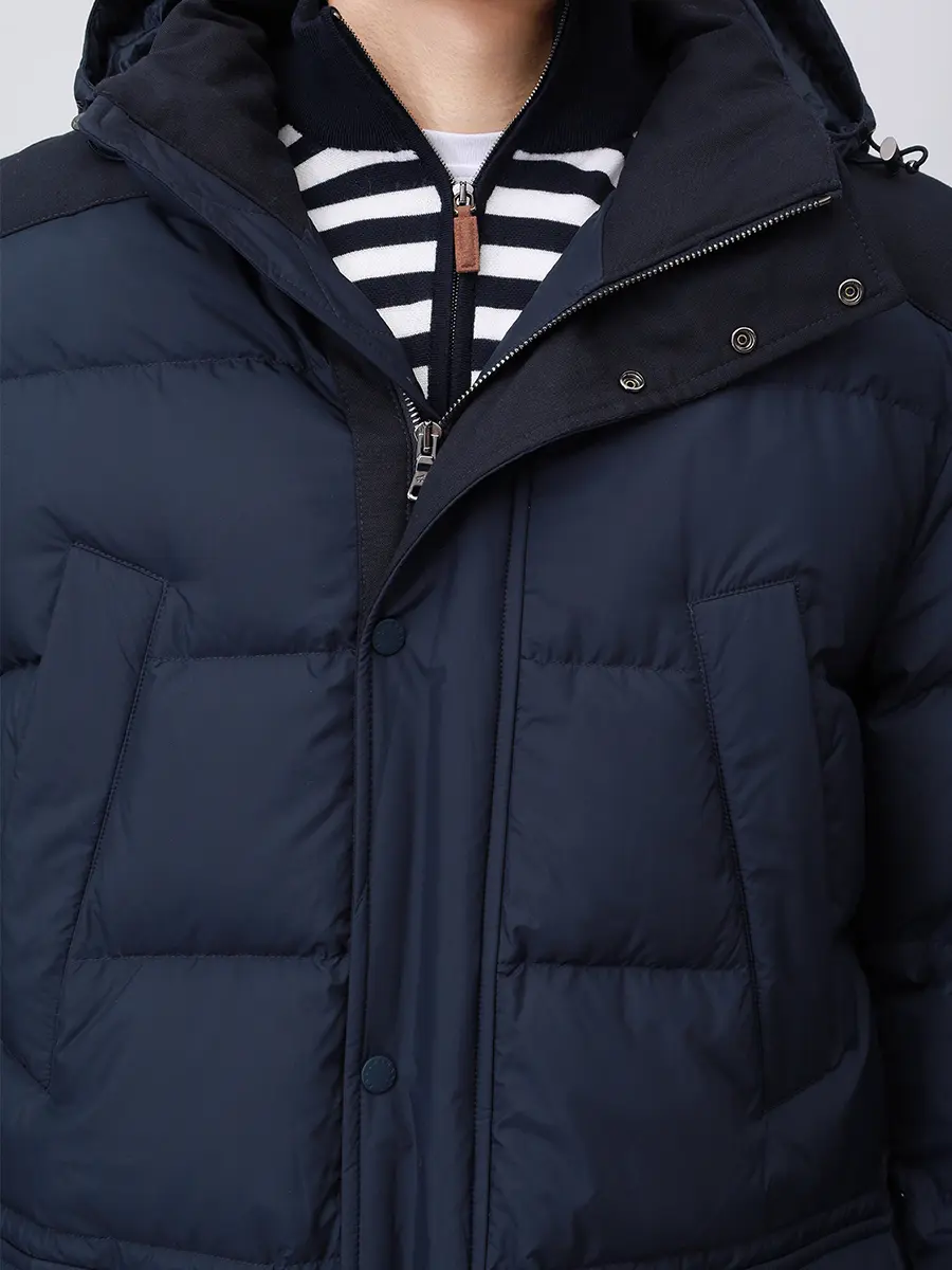 Пуховик стеганый