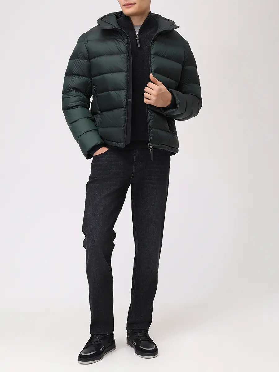 Пуховик стеганый Hugh