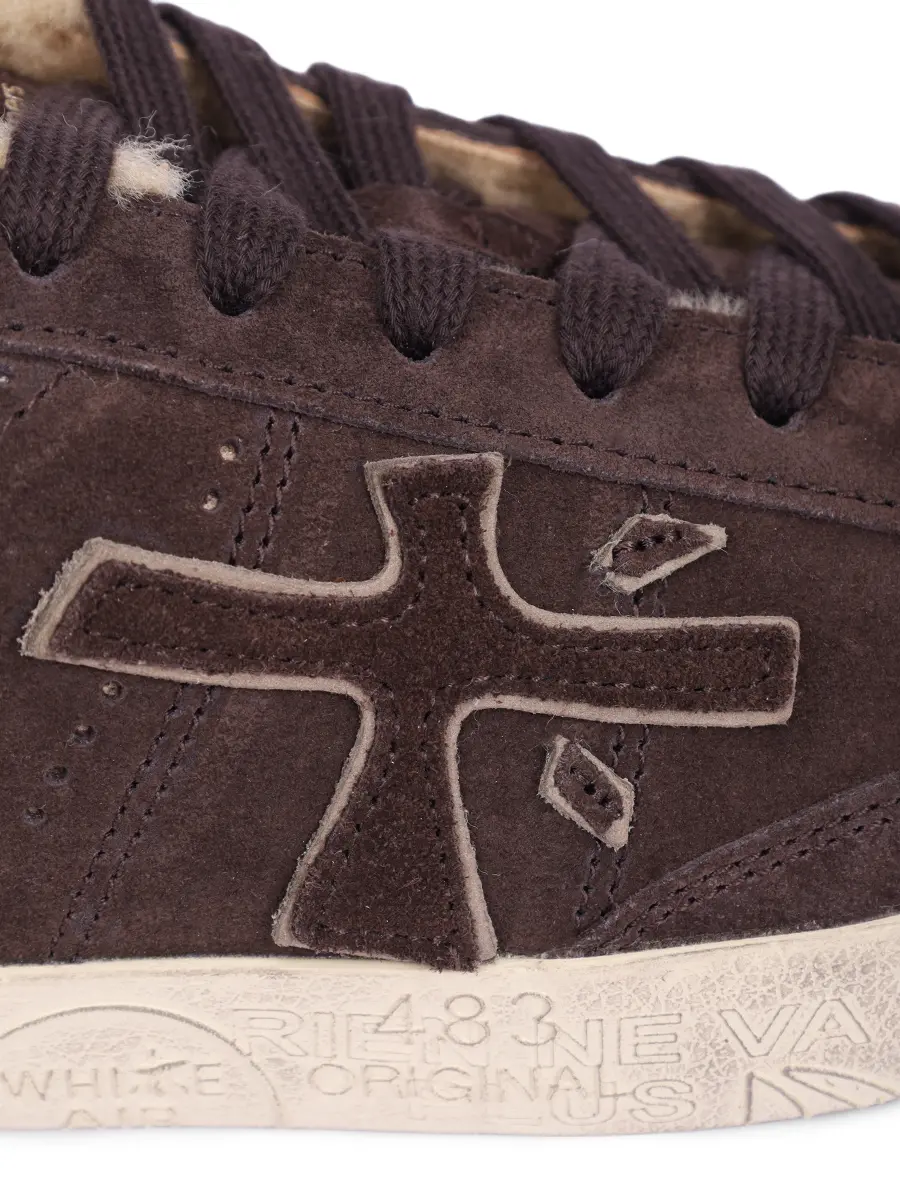 Кеды замшевые на меху