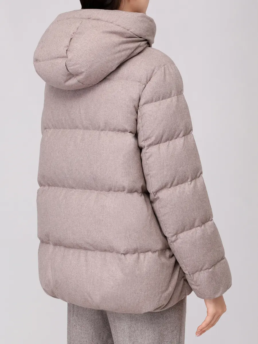 Пуховик стеганый