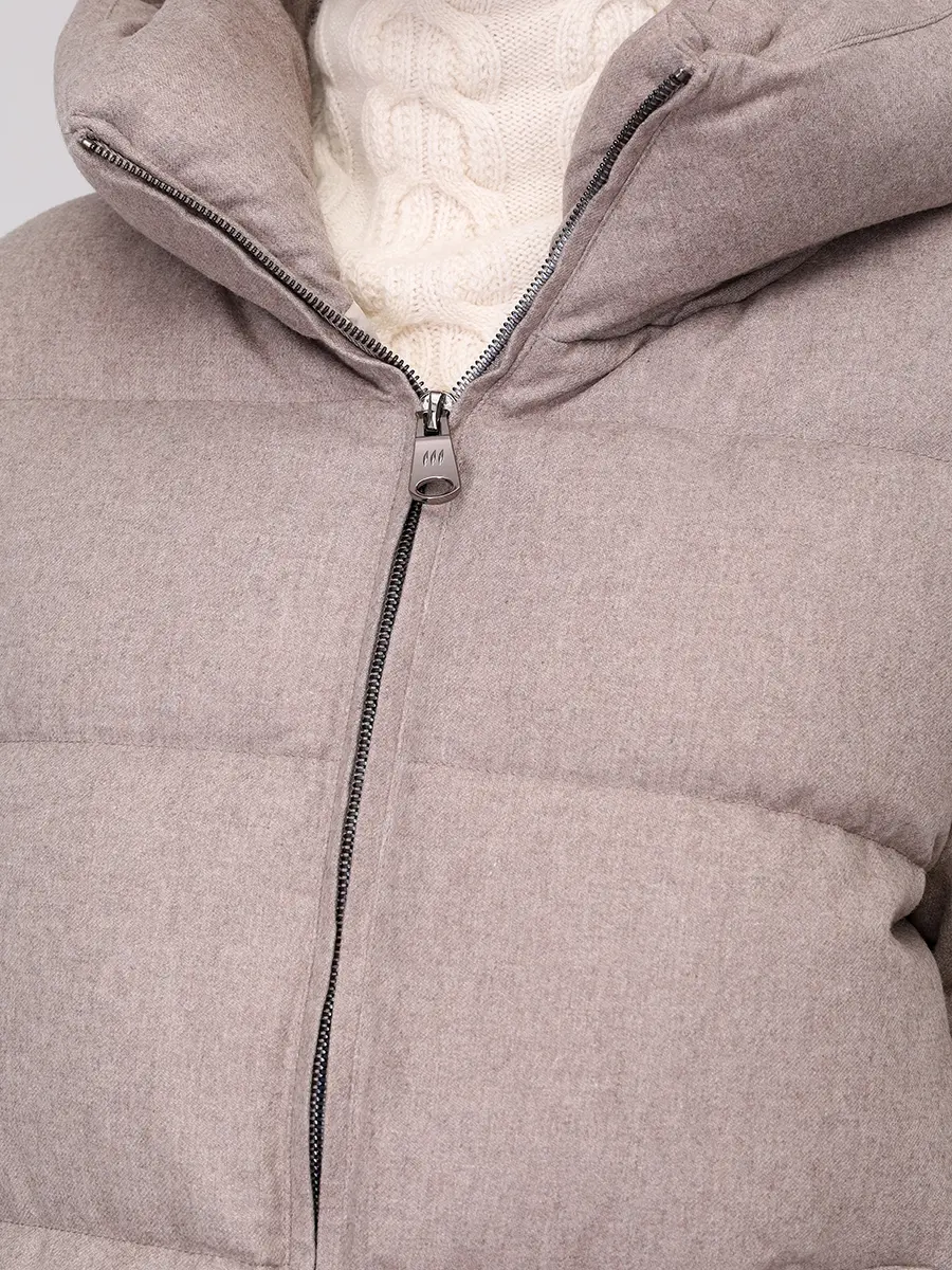 Пуховик стеганый