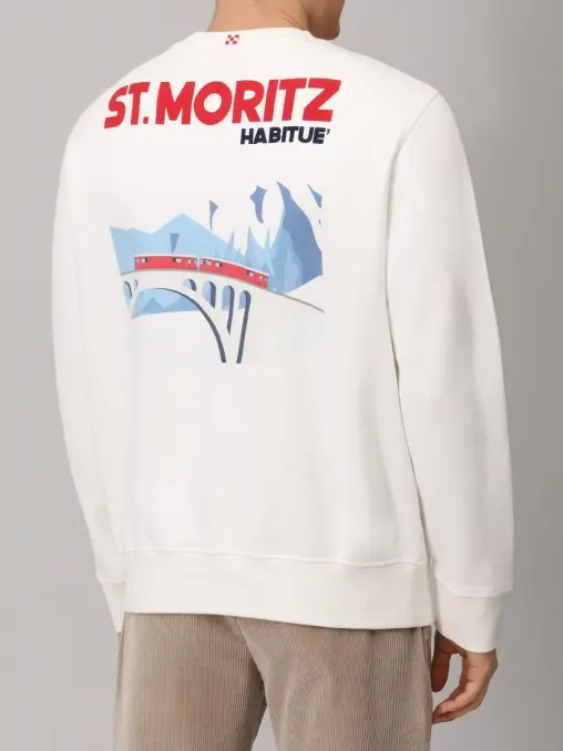 Толстовка хлопковая MC2 SAINT BARTH