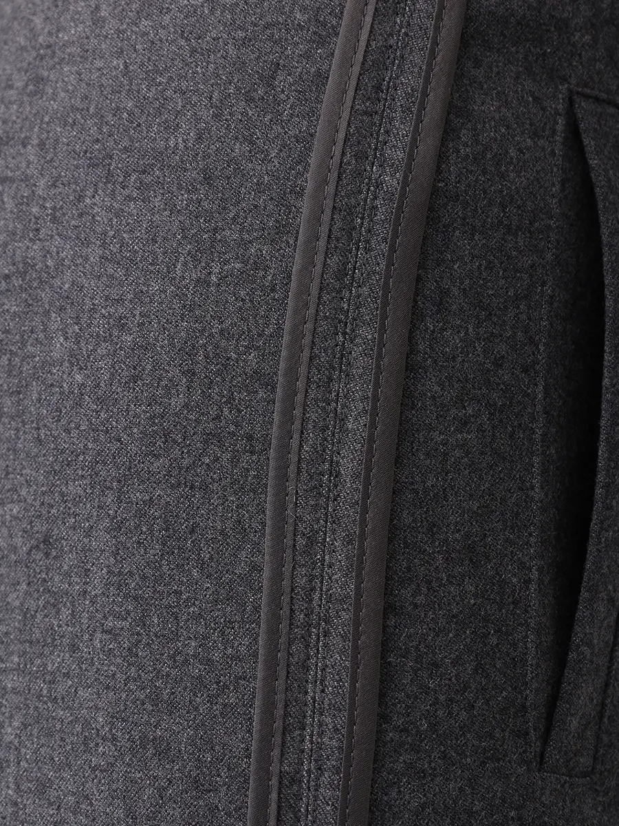 Брюки из шерсти и вискозы