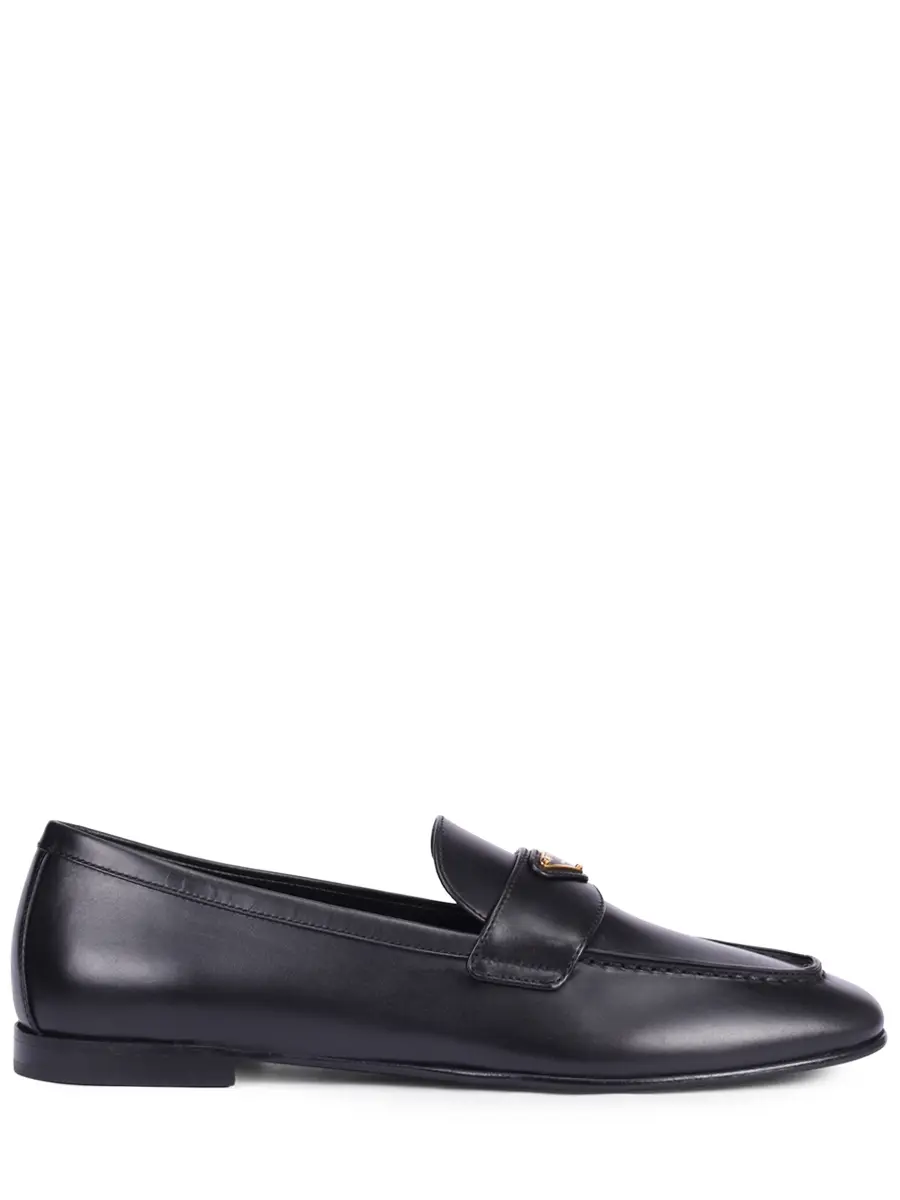 Лоферы кожаные