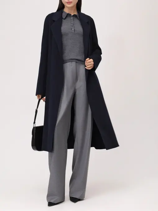 Пальто шерстяное BOSS