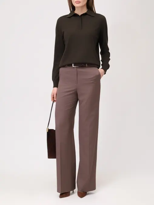 Поло из кашемира и шелка KITON