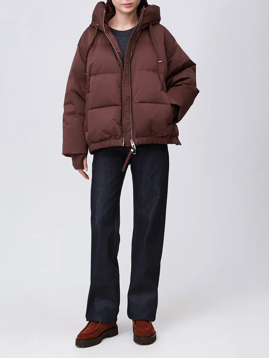 Пуховик стеганый