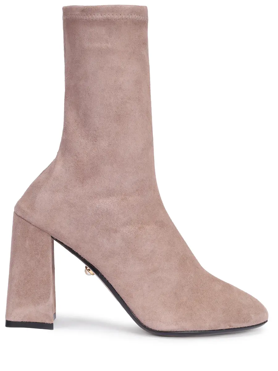 Ботильоны замшевые