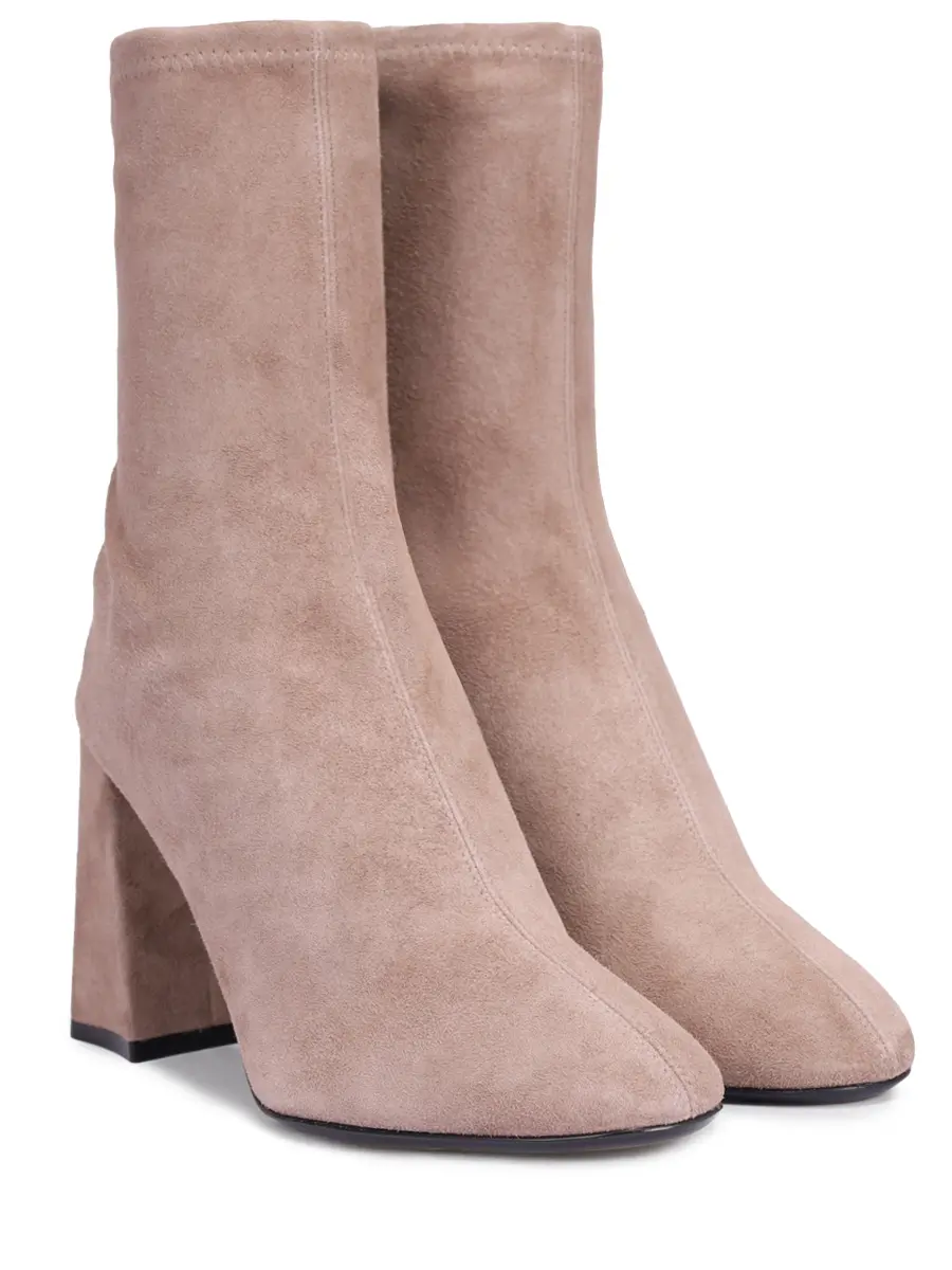 Ботильоны замшевые