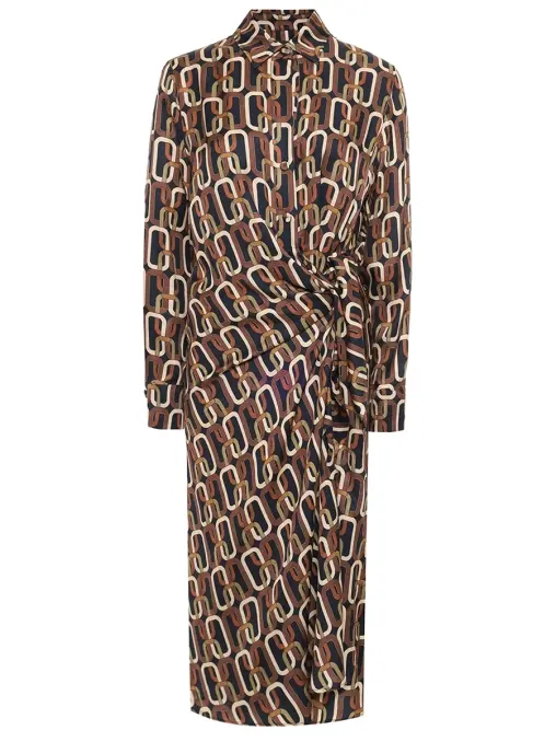 Платье из вискозы ELENA MIRO