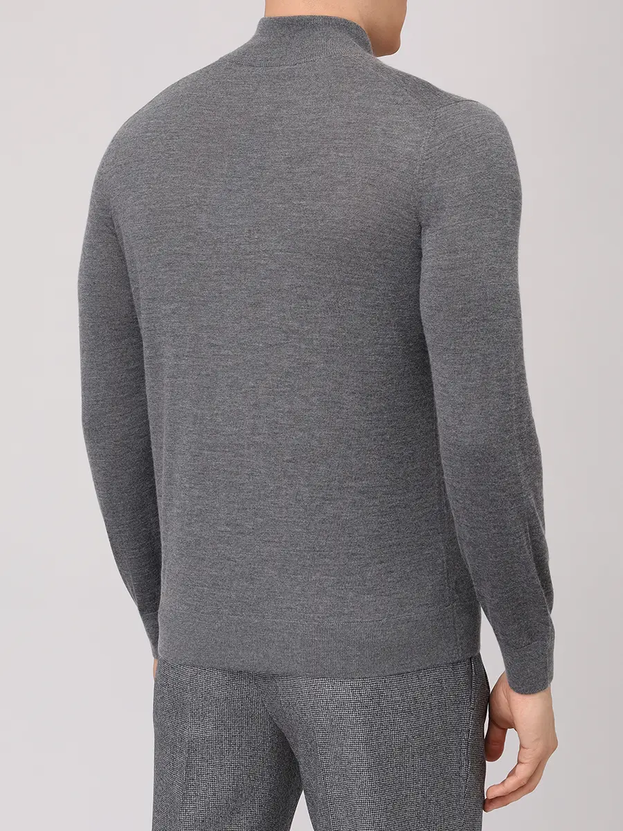 Кардиган из шерсти и шелка