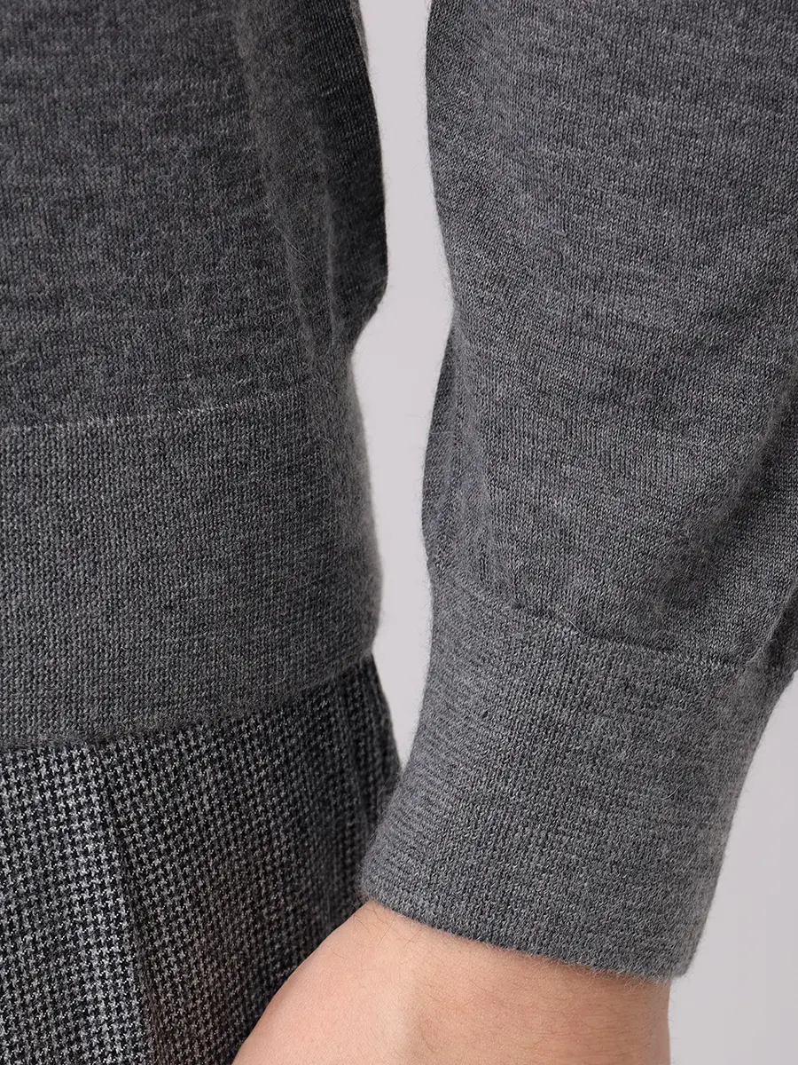 Кардиган из шерсти и шелка