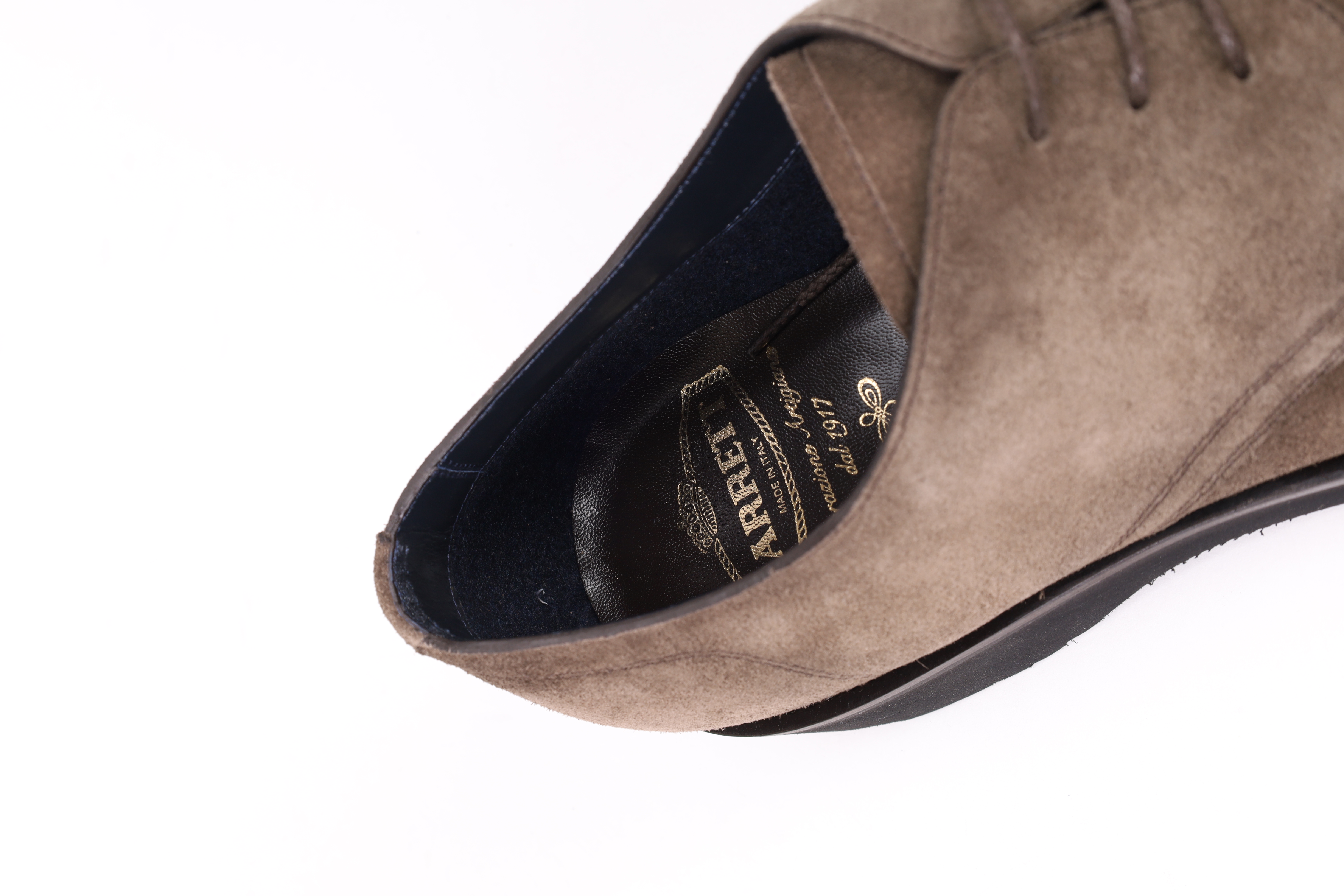 Дерби замшевые на байке