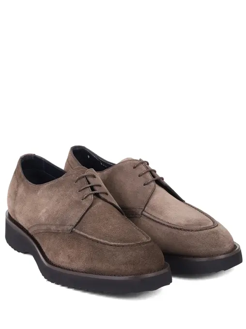 Дерби замшевые на байке BARRETT