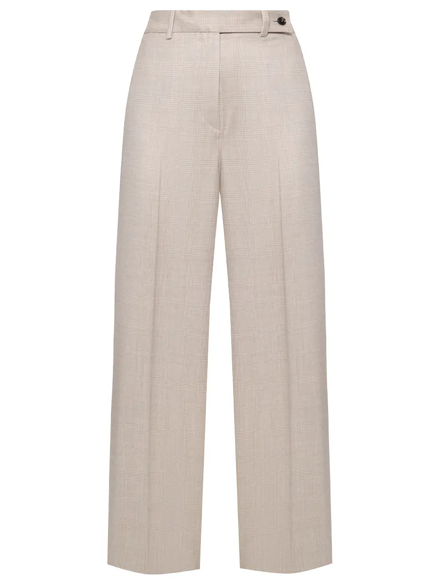 Брюки шерстяные