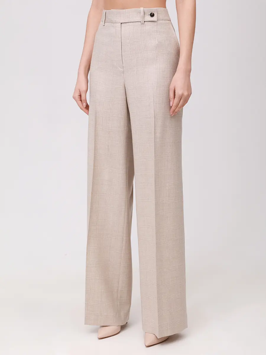 Брюки шерстяные