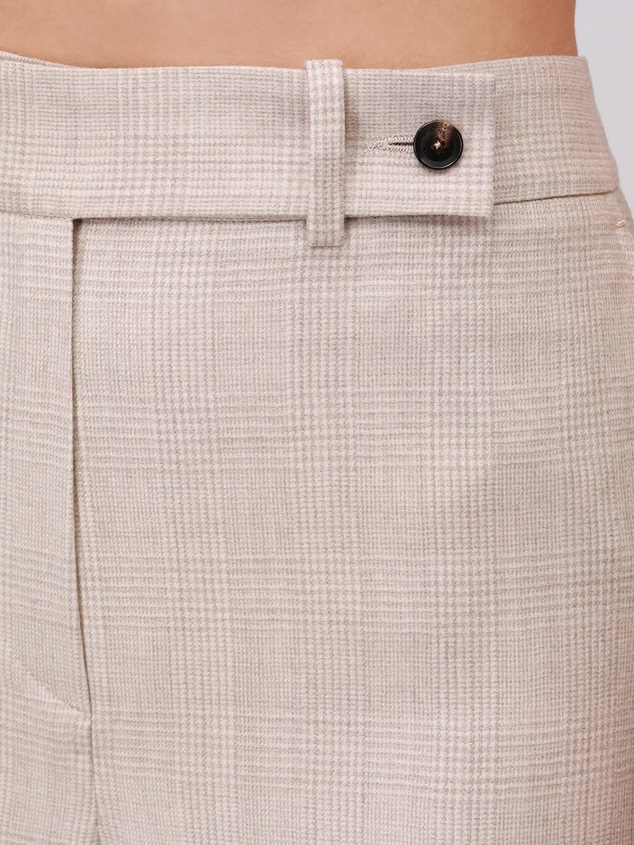 Брюки шерстяные