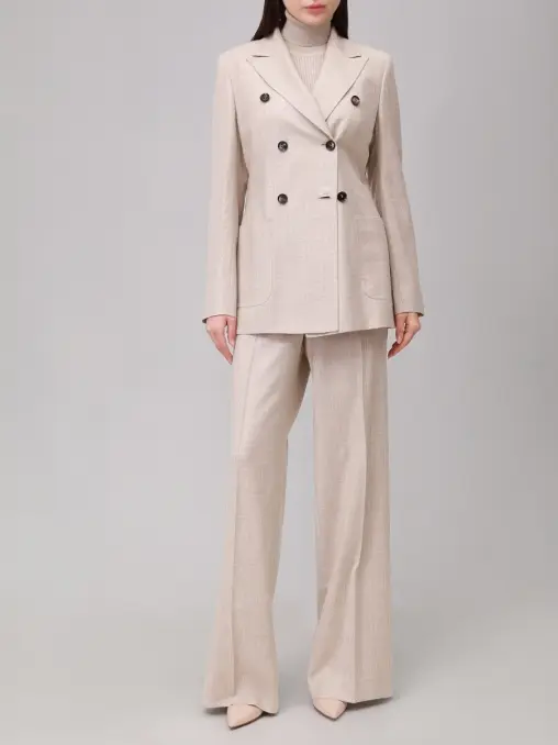 Брюки шерстяные KITON