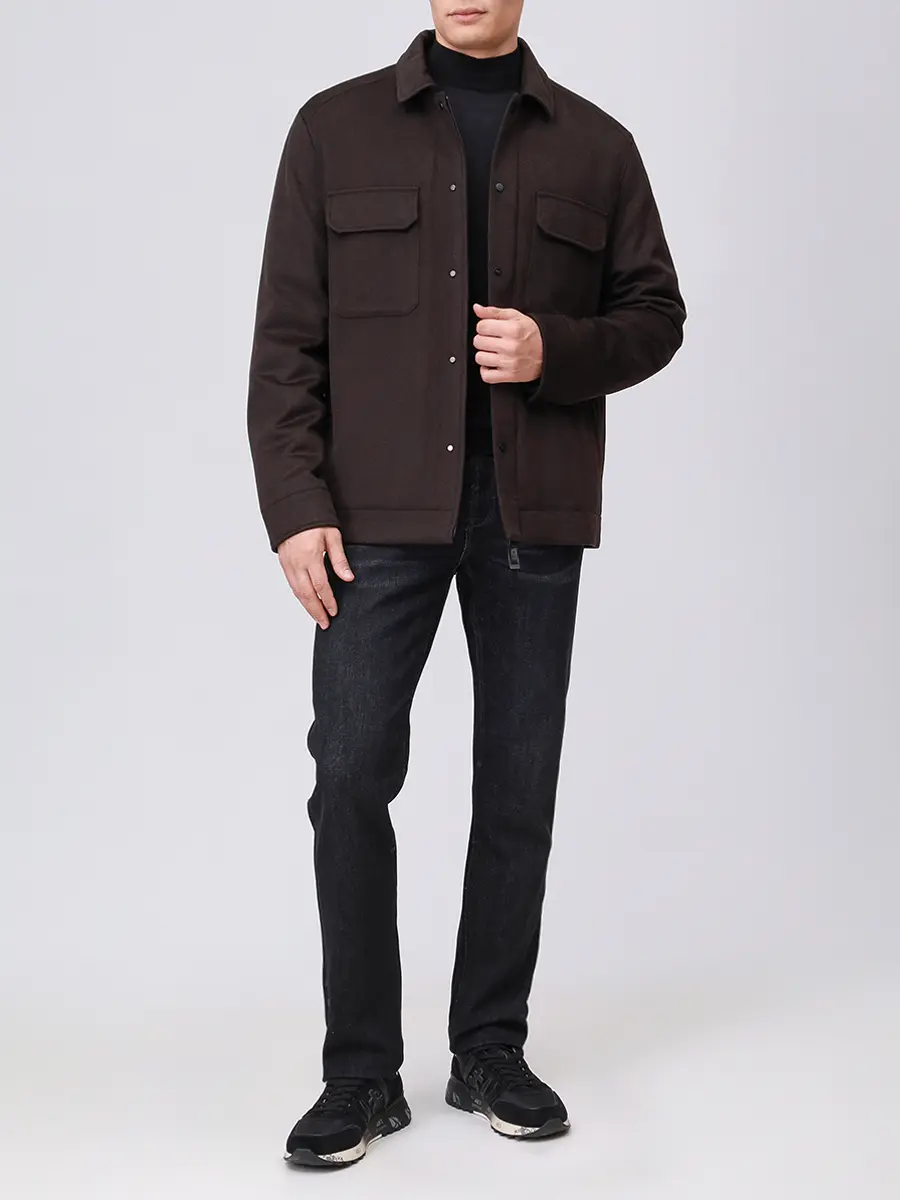 Куртка однотонная