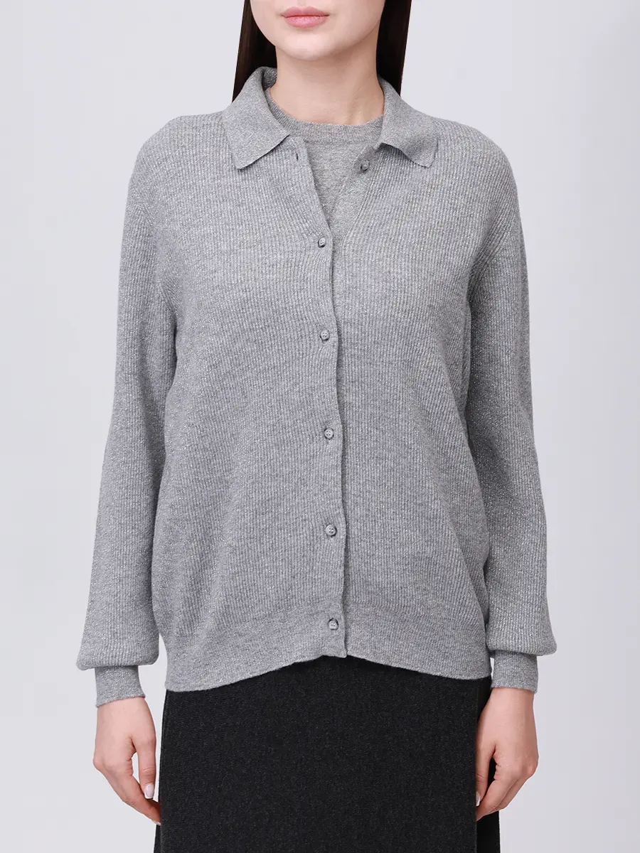 Комплект кардиган и топ