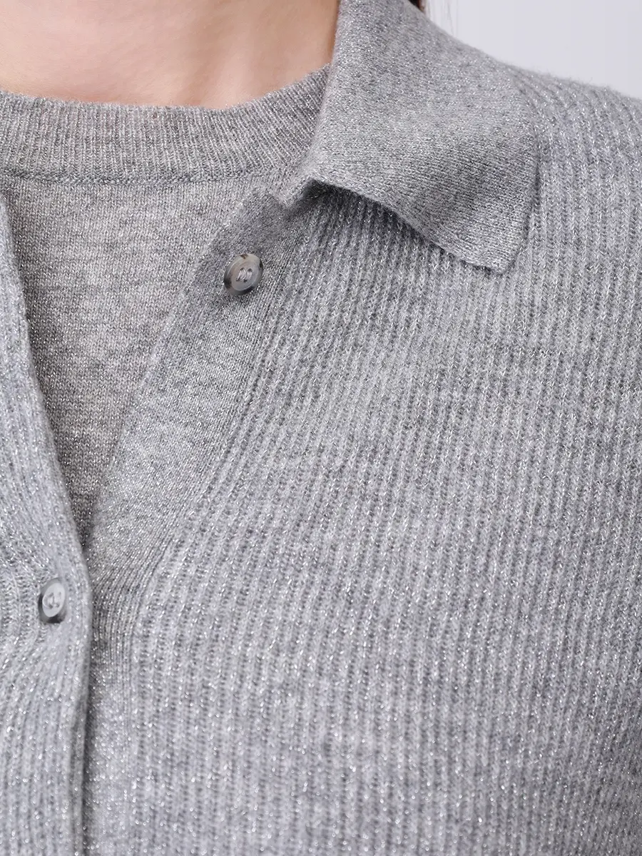 Комплект кардиган и топ