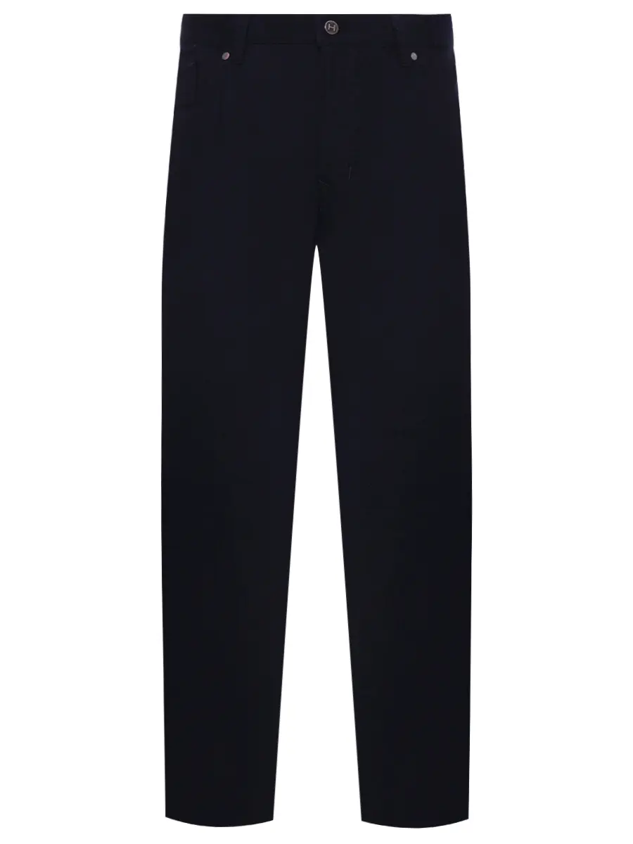 Брюки однотонные