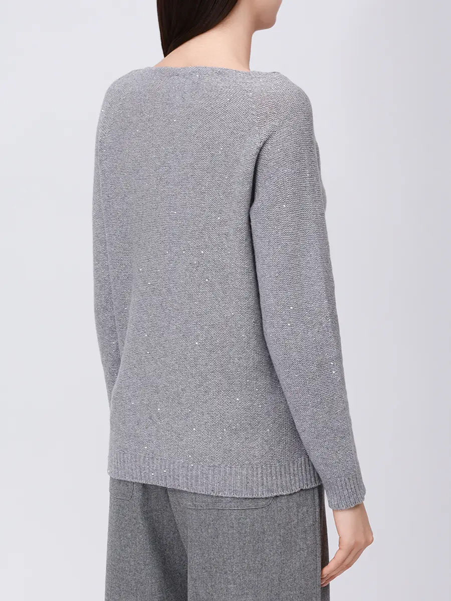 Пуловер из шерсти и кашемира