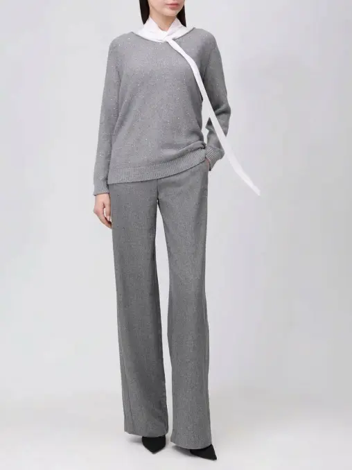 Пуловер из шерсти и кашемира GRAN SASSO