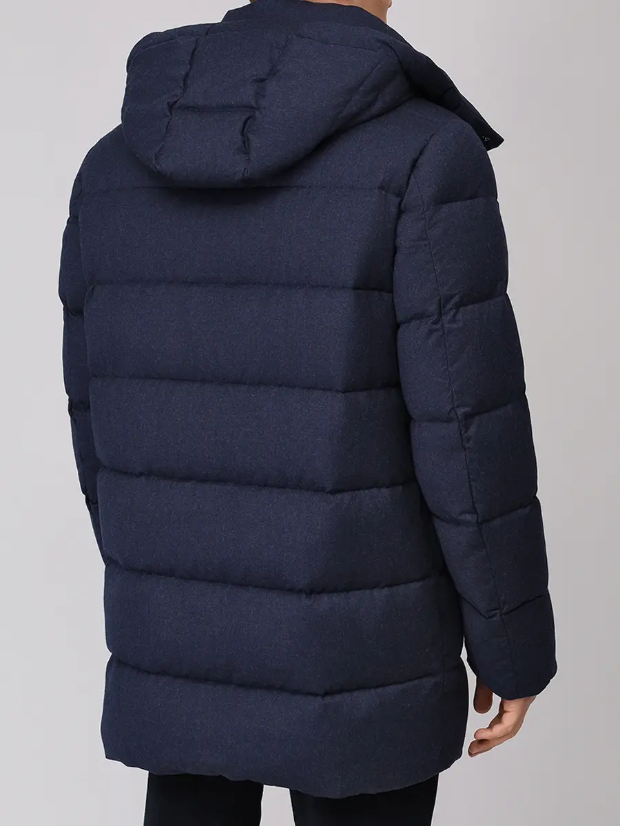 Пуховик стеганый