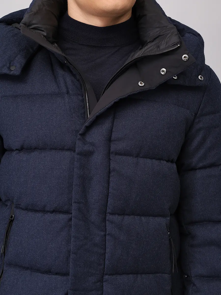 Пуховик стеганый