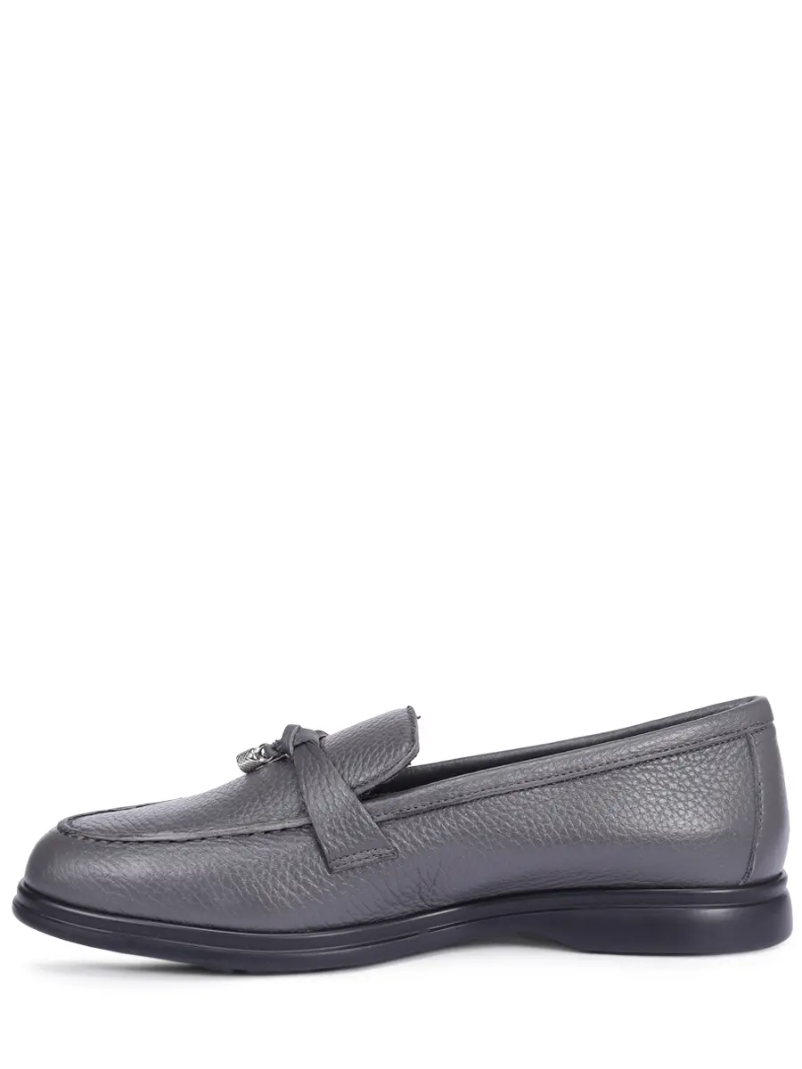 Лоферы кожаные на байке