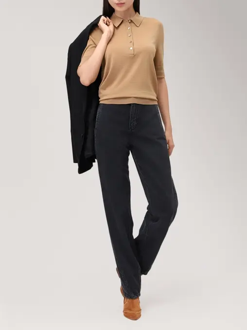 Джинсы из хлопка и лиоцелла BOSS