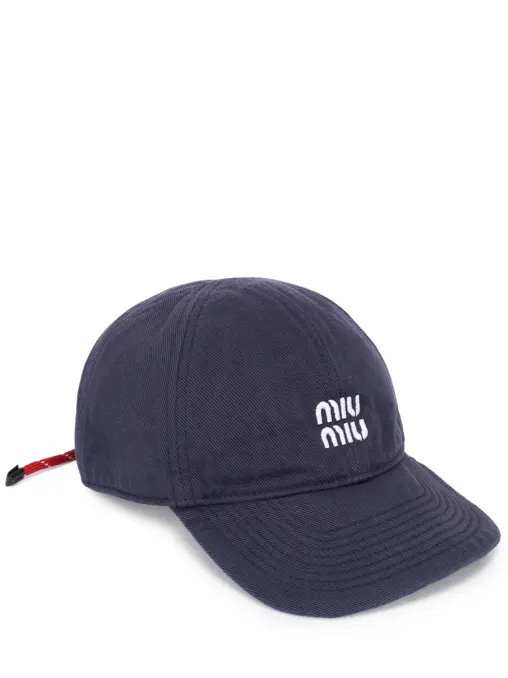 Бейсболка хлопковая MIU MIU