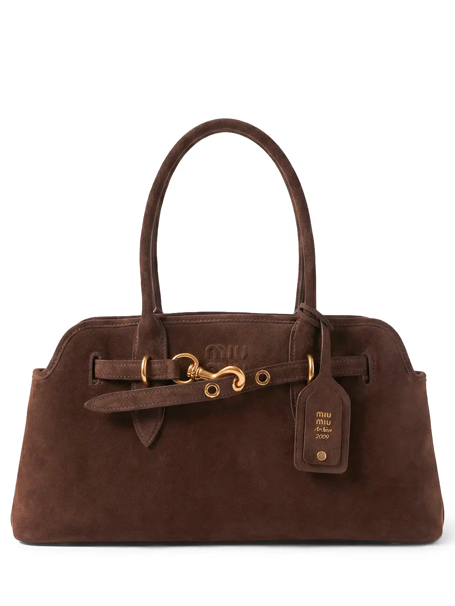 Сумка замшевая