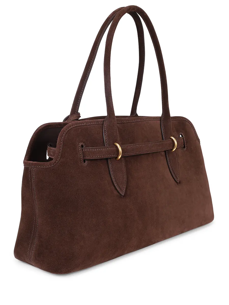 Сумка замшевая