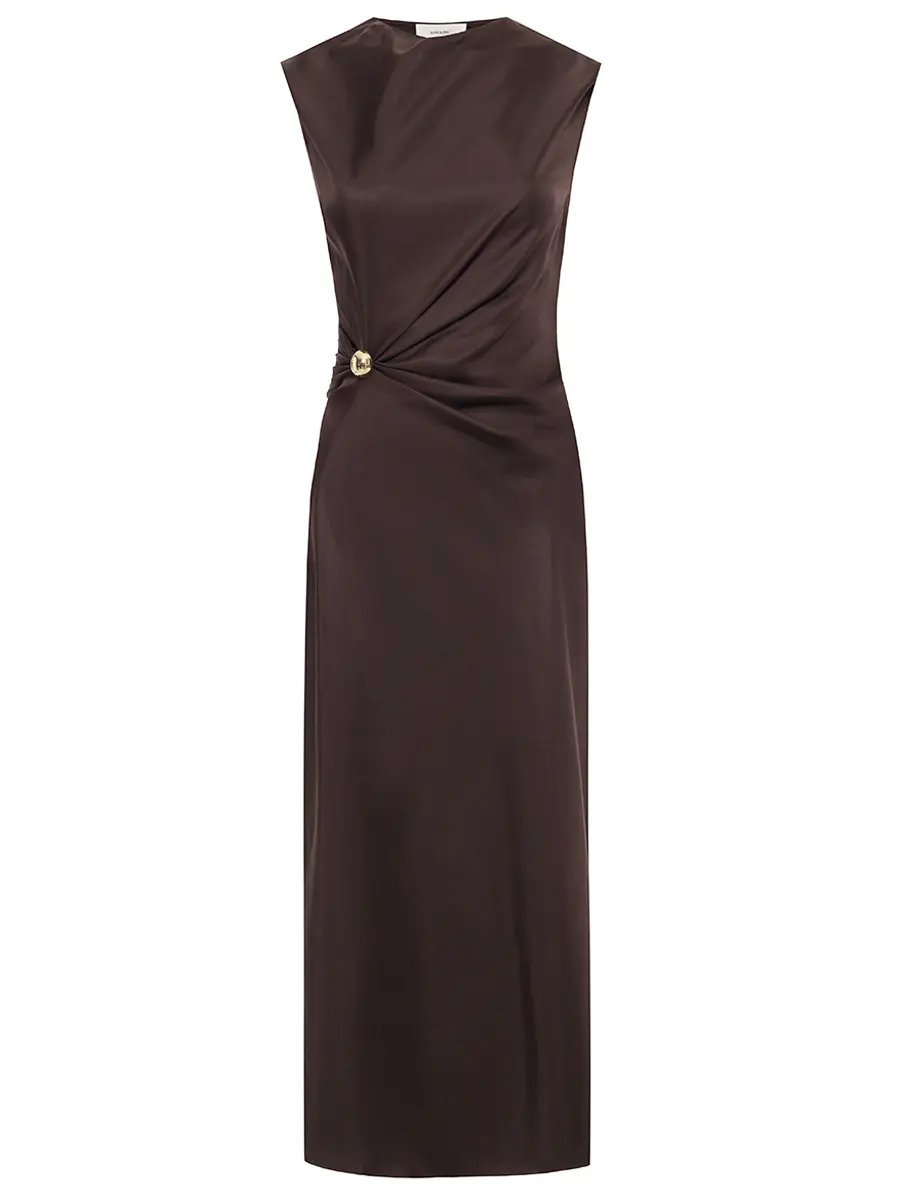 Платье шелковое Roan