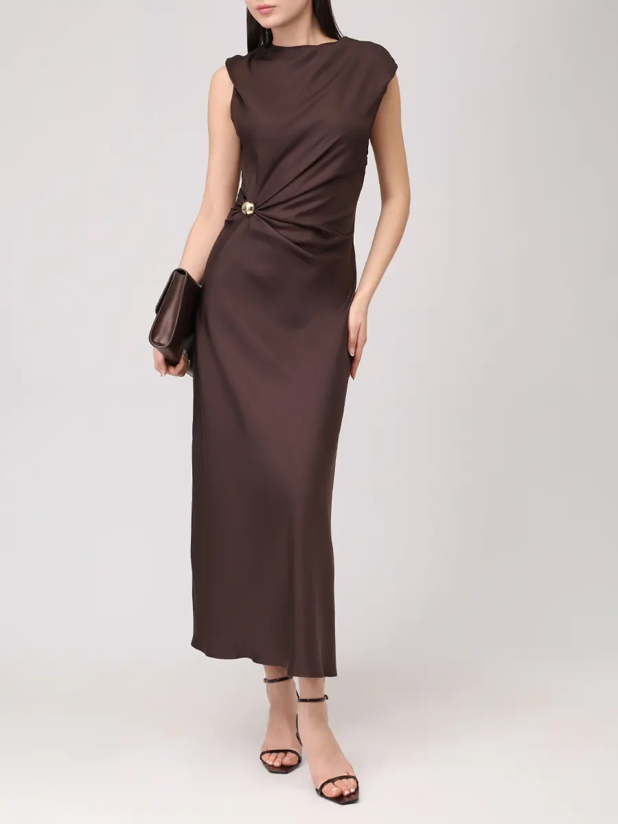 Платье шелковое Roan