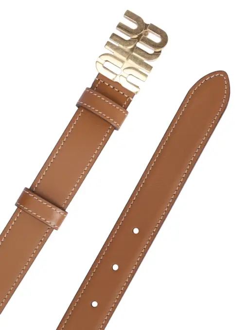 Ремень кожаный MIU MIU