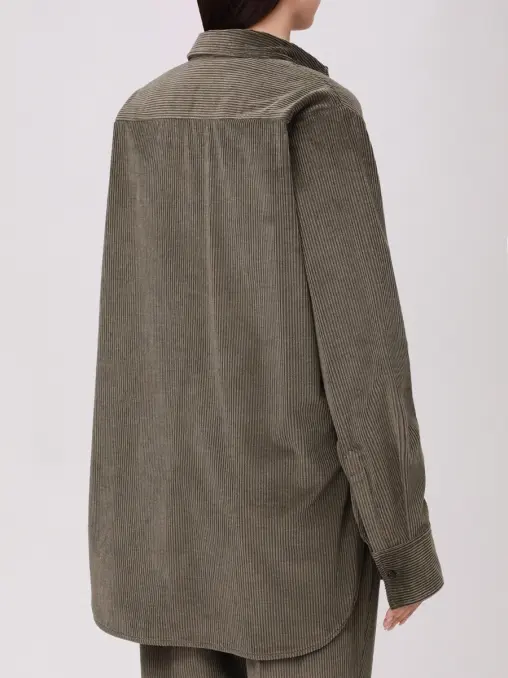 Рубашка вельветовая KITON