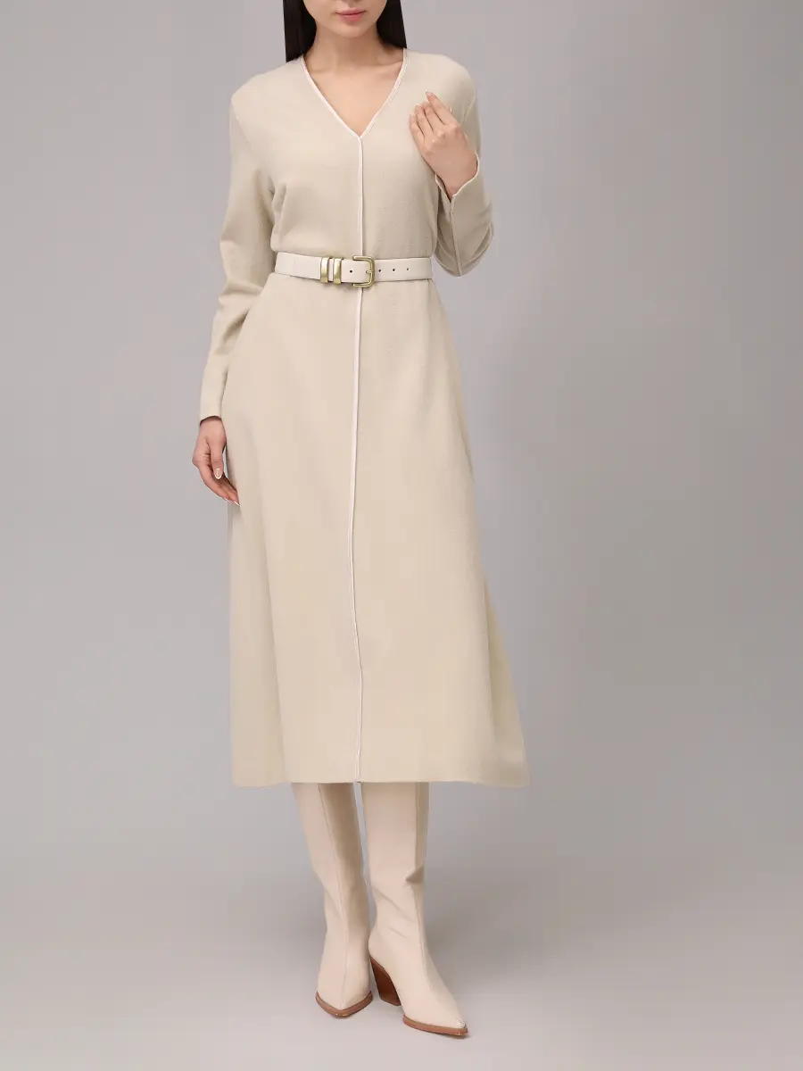 Платье шерстяное