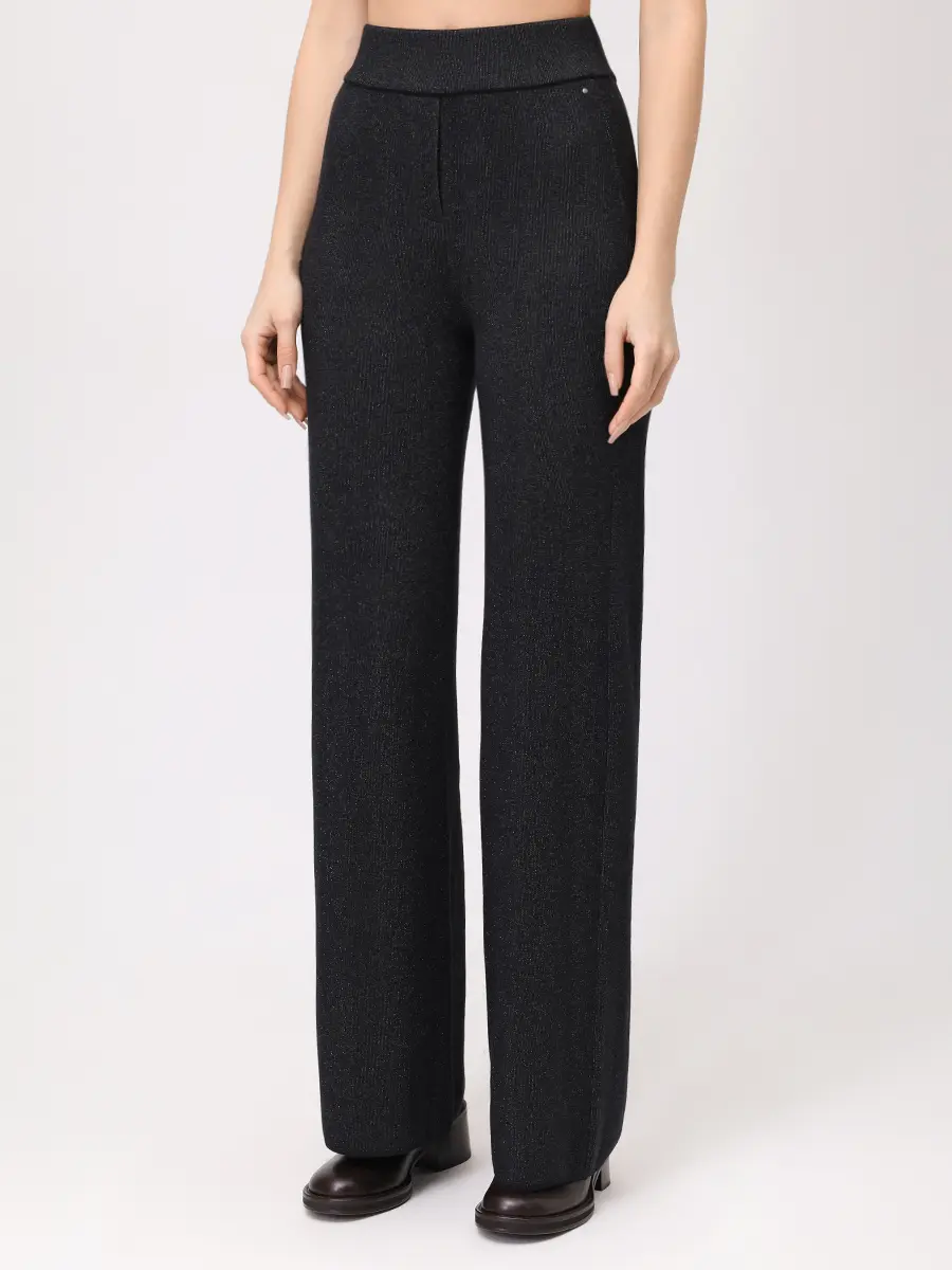 Брюки из шелка и кашемира